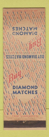 Matchbook Cover - Diamond Matches