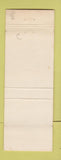 Matchbook Cover - Bill's Shell oil gas Elgin IL RED