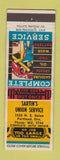 Matchbook Cover - Sartin's Union oil gas Portland OR