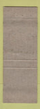 Matchbook Cover - Chevron oil gas Geo & Bob Washtucna WA low phone #