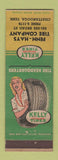 Matchbook Cover - Kelly Tires Feen Hays Chattanooga TN girlie