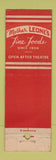 Matchbook Cover - Leone's Restaurant New York City feature