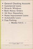 Matchbook Cover - Thunderbird Motel Minneapolis MN Totem 40 Strike