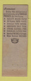 Matchbook Cover - Diamond Paper Napkins Chicago IL