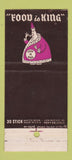 Matchbook Cover - Brown Palace Hotel Denver Colorado 30 Stick