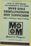 Matchbook Cover - First Federal Savings Rapid City SD 40 Strike