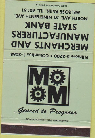 Matchbook Cover - First Federal Savings Rapid City SD 40 Strike
