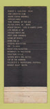 Matchbook Cover - WNOW Radio York PA 1250 21 Strike Feature