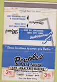 Matchbook Cover - Norris Quality Oil Well Supply Tulsa OK 40 Strike