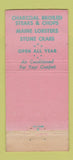 Matchbook Cover - Park Avenue Restaurant Miami Beach FL 30 Stick
