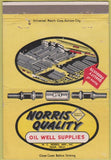 Matchbook Cover - Moorelane Co equipment Tulsa KC OKC Amarillo 40 Strike
