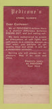 Matchbook Cover - Pedicone's Lyons IL 30 Strike