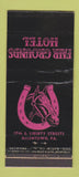 Matchbook Cover - Fair Grounds Hotel Allentown PA WEAR 21 Strike Feature