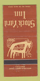 Matchbook Cover - Stock Yard Inn Chicago IL 30 Strike
