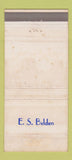 Matchbook Cover - Samuel Shapiro Freight Washington DC IMPRINT WORN 30 Strike