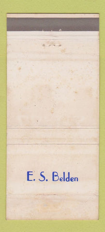 Matchbook Cover - Samuel Shapiro Freight Washington DC IMPRINT WORN 30 Strike