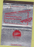 Matchbook Cover - Monitor Controller Co Boston MA WORN 40 Strike