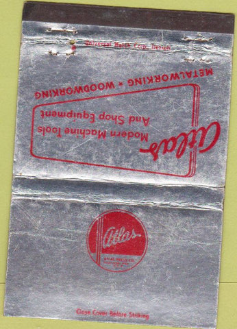 Matchbook Cover - Monitor Controller Co Boston MA WORN 40 Strike