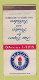 Matchbook Cover - Beacon Paper St Louis MO WEAR 30 Strike