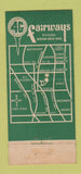 Matchbook Cover - Fairways Golf Morton Grove IL 21 Strike Feature