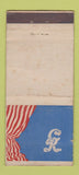 Matchbook Cover Cotillion Rm Hotel Pierre New York City WEAR 21 Strike Feature