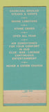 Matchbook Cover - Park Avenue Restaurant Miami Beach FL 30 Stick