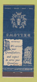 Matchbook Cover - Bellows Wines Spirits liquor New York cIty 30 Stick