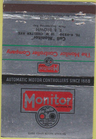 Matchbook Cover - Electronic Sound Engineering Chicago IL 40 Strike
