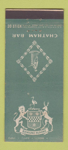 Matchbook Cover - Chatham Bar Hotel New York City 30 Stick
