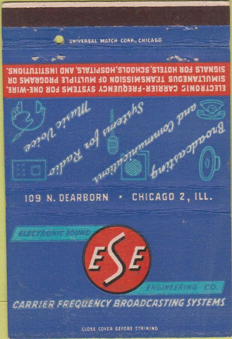 Matchbook Cover - Cook Machinery Tools Molds Providence RI 40 Strike