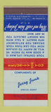 Matchbook Cover - Jerry Junk Insurance Manitowoc WI  21 Strike Feature