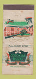 Matchbook Cover - Colonial House Las Vegas NV WORN 21 Strike Feature