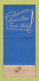 Matchbook Cover - Club Belvedere Canon City Colorado WEAR 30 Stick