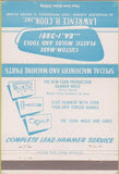 Matchbook Cover - Japan Co Finishing Cleveland OH 40 Strike