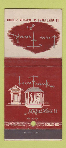 Matchbook Cover - Leon Frank Dayton OH Clothes 30 Stick