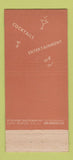 Matchbook Cover - Koko Restaurant Phoenix AZ 21 Strike Feature
