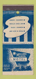 Matchbook Cover - Mallory Manor Motel Denver Colorado Colfax 21 Strike Feature