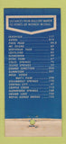 Matchbook Cover - Mallory Manor Motel Denver Colorado Colfax 21 Strike Feature