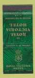 Matchbook Cover - Royal Victoria Hotel Nassau Bahamas 30 Stick