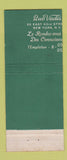 Matchbook Cover - Quo Vadis New York City MISCUT? 30 Stick