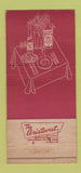 Matchbook Cover - Copenhagen Danish Restaurant New York City 30 Strike