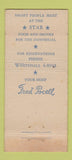 Matchbook Cover - North Star Inn Chicago IL 30 Strike