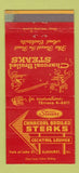 Matchbook Cover - Stevens Charcoal Steaks Elmhurst IL WEAR 30 Strike