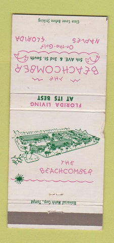 Matchbook Cover - The Beachcomber Naples FL 30 Strike