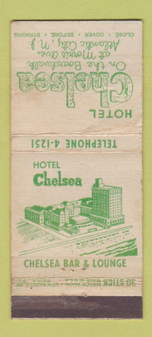 Matchbook Cover - Hotel Chelsea Atlantic City NJ WEAR 30 Stick