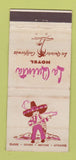 Matchbook Cover - La Quinta Hotel CA WEAR 30 Stick