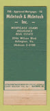 Matchbook Cover - McIntosh Arlington VA Insurance Real Estate 30 Strike