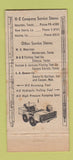 Matchbook Cover - Houston Engineers Oil Well Tool TX  21 Strike Feature