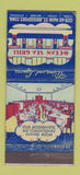 Matchbook Cover - Ocean Sea Grill Bridgeport CT WEAR 30 Stick