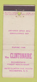 Matchbook Cover - Clintonaire Restaurant Rochester NY WEAR 30 Stick